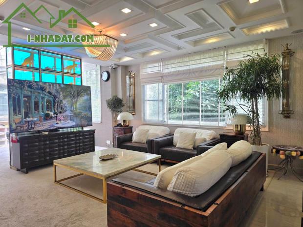 Bán nhanh căn đôi cực hiếm biệt thự đơn lập Mỹ Văn, Phú Mỹ Hưng, Q7, dt 496m2, giá tốt - 4