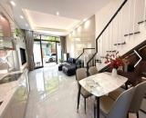 Nhà 3 mặt tiền 3 tầng Thái Thị Bôi . Nhà mới đẹp full nội thất