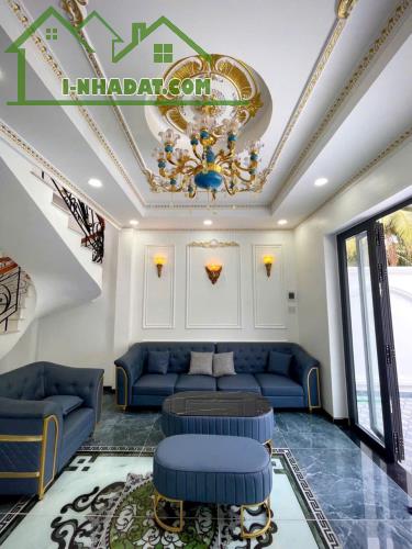 NHÀ LẦU TÂN CỔ ĐIỂN HẺM XE HƠI- KP MỸ HƯNG - P. MỸ PHONG. Cách Quảng trường chưa đến 1Km. - 2