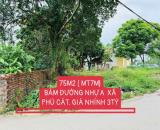 NHỈNH 3TỶ CÓ LUÔN 75M2 TRUNG TÂM XÃ PHÚ CÁT