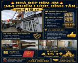 🏡 NHÀ ĐẸP HẺM 4M – 344 CHIẾN LƯỢC, BÌNH TÂN 💰 Giá chỉ: 4,15 tỷ (Thương lượng)