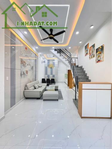 Bán nhà mới xây 2 tầng - Hẻm xe hơi thông - Sát Ngã Tư Bốn Xã (Bình Tân) - 1