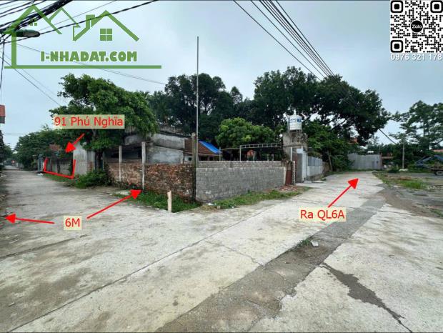Bán đất KCN Phú Nghĩa Chương Mỹ 91m2 giá nhỉnh 3 tỷ - 1