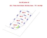 105m sơn đoài sóc sơn hà nội  full thổ cư  đường  trước đấtr rộng miên man
