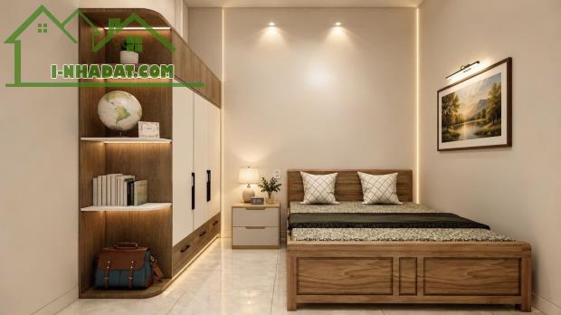 NHÀ 1T1L FULL THỔ CƯ GIÁ CHỈ 890TR MẶT TIỀN ĐƯỜNG LỚN - 4