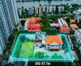 Bán Đất 1700m2 Đất Khu Compound Thảo Điền-Giá Chỉ 147 triệu/m2-Ngang 27m Dài 64m-Vuông Vức