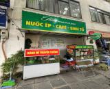 SANG NHƯỢNG QUÁN NƯỚC ÉP - CÀ PHÊ - SINH TỐ MANG ĐI Vị trí: Phố Đại La, gần trường đại