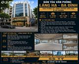 BÁN TÒA VĂN PHÒNG LÁNG HẠ - BA ĐÌNH - KHU PHÂN LÔ, KINH DOANH ĐẮC ĐỊA, Ô TÔ TRÁNH - 95M2