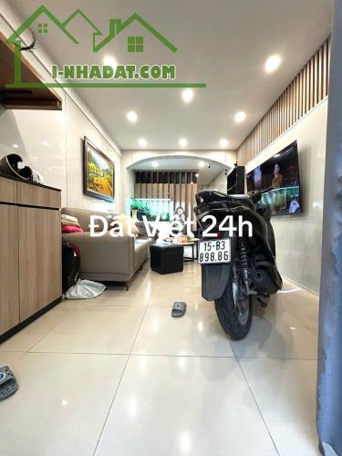 🔥 CHO THUÊ NHÀ ĐẸP 2 TẦNG SÂN CỔNG RIÊNG MẶT NGÕ PHỐ CẤM OTO ĐỀ CỬA 24/24 - 1