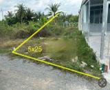 TÂY NINH, BÁN LÔ ĐẤT XÃ DƯƠNG MINH CHÂU DT 5x25m THỔ CƯ, GIÁ 405 triệu
