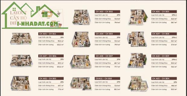 Căn hộ cao cấp 1+ PN. 58m². Vlasta Premier tầng cao view thoáng đẹp - 1