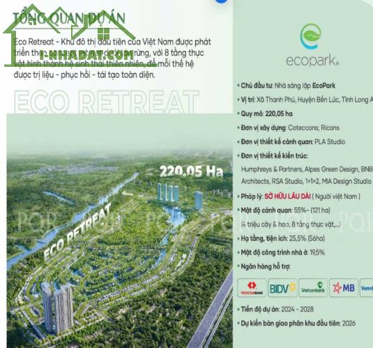 Biệt thự rừng Eco Retreat Bến Lức (chiết khấu đến 9%) - 3
