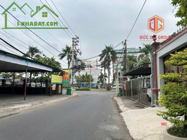 Bán đất góc 2 mặt tiền 1 sẹc đường Bùi Văn Hòa, An Bình; sổ hồng 214m2 ngang 7.2m giá 9 tỷ - 1