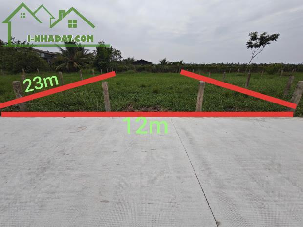 Bán lô đất thổ gần KCN Phú Ngãi Trị giá 750 triệu