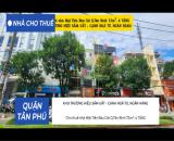 Cho Thuê Nhà Mặt Tiền Bàu Cát q.Tân Bình 72m², 4TẦNG - CẠNH NGÂN HÀNG