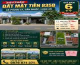 Siêu phẩm đất mặt tiền 835B, xã Phước Lý, Cần Giuộc, Long An, DT 270m2, giá đầu tư