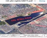 Đất phố Yên Lộ, Yên Nghĩa 100m2, MT6.25m, ô tô vỉa hè kinh doanh cạnh công viên