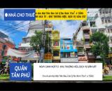 Cho thuê nhà Mặt Tiền Bàu Cát Q.Tân Bình 72m², 4 TẦNG,NGAY CẠNH NGÃ TƯ - KHU THƯƠNG HIỆU