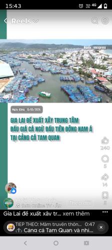 HOT HOT –CẦN BÁN NHÀ XƯỞNG 2 MẶT TIỀN – GẦN CẢNG BIỂN –Xã Tam Quan Bắc, TX Hoài Nhơn, - 1