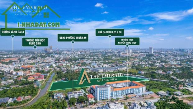 The Emerald Garden View – Tổ ấm xanh giữa trung tâm Thuận An
Chỉ từ 35 triệu/m² - 2
