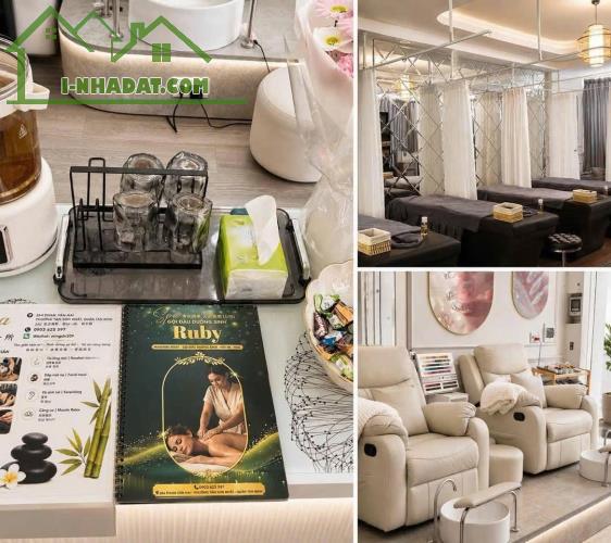 SANG NHƯỢNG SPA RUBY – MẶT TIỀN ĐẸP, CHỈ VIỆC VÀO KINH DOANH  Do chuyển địa điểm về Quận