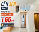 GIẢM SÂU 230 TRIỆU – CÒN 1 TỶ 3 NHẬN NHÀ NGAY: CĂN HỘ DUPLEX 4,85M TRUNG TÂM SUN URBAN