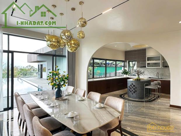 CHO THUÊ BIỆT THỰ NGHĨ DƯỠNG  CÓ HỒ BƠI VIEW CUẨN 5 SAO TẠI PHƯỜNG 3  BẢO LỘC - CHỈ TỪ - 2