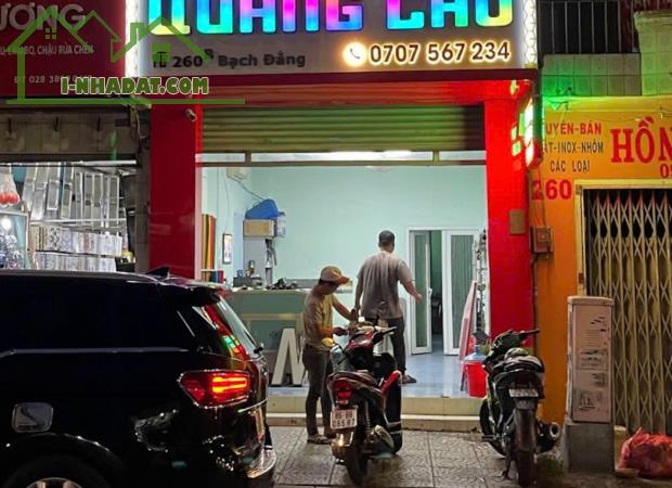 CHO THUÊ MẶT BẰNG KINH DOANH VỊ TRÍ CỰC ĐẸP – MẶT TIỀN ĐƯỜNG BẠCH ĐẰNG,  BÌNH THẠNH, HỒ