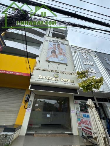 CHO THUÊ TÒA NHÀ 5 TẦNG CÓ THANG MÁY – MẶT TIỀN NGUYỄN TẤT THÀNH, TP. PLEIKU