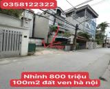 Bán gấp lô đất 100m² vuông vắn đẹp bố mẹ chồng cho