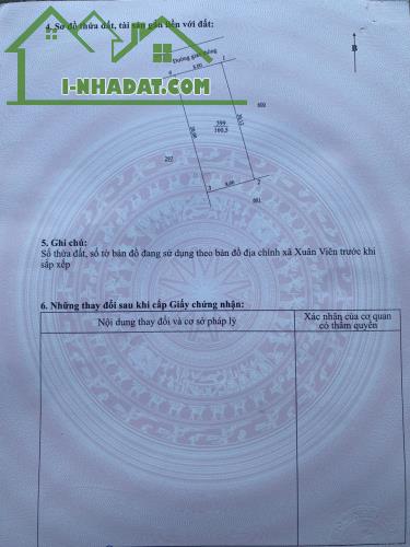 CHÍNH CHỦ CẦN BÁN GẤP LÔ ĐẤT ĐẸP GIÁ TỐT – X. Xuân Viên, H. Nghi Xuân, T. Hà Tĩnh