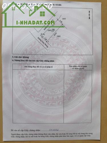 CHUYỂN NHƯỢNG LÔ 227M2 ĐẤT TẠI XÃ TU PHÚ, THANH THỦY, PHÚ THỌ - 3
