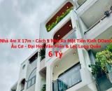 NHÀ 4M X 17M – CÁCH 1 NHÀ RA MẶT TIỀN KINH DOANH – 6 TỶ