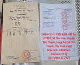 HOT ĐẦU TƯ SINH LỜI – CHÍNH CHỦ CẦN BÁN ĐẤT Tại Xã Tân Hòa, Huyện Tân Thạnh, Long An