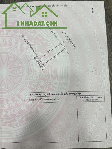 BÁN ĐẤT + NHÀ 100M2 MẶT TIỀN ĐƯỜNG HÀ VĂN CHÚC, KQH BÀU VÁ, PHƯỜNG THUỶ XUÂN, TP HUẾ