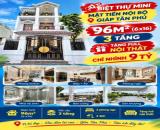 Bán Biệt Thự Mini Mặt Tiền Nội Bộ Giáp Tân Phú – 6 x 16m Giá 9.3 Tỷ