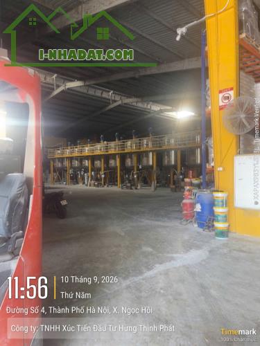 Cho thuê kho xưởng 2700m2 khu Công Nghiệp Ngọc Hồi, Thanh Trì, Hà Nội .
