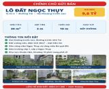 BÁN LÔ ĐẤT NGỌC THỤY – 30M² – ĐƯỜNG 7M – HAI THOÁNG – 9,6 TỶ