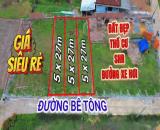 Bán 3 lô thổ cư liền kề , đường beton oto xã Hòa Khánh Tây , dt 135m2 giá 790tr/ lô