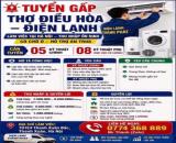 TUYỂN GẤP THỢ ĐIỆN LẠNH – THANH XUÂN, HÀ NỘI