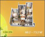 ⭐️Bán căn 2PN 62.1m2, full đồ, giá 5.2 tỷ thu nét, sẵn sổ đỏ! phường Tây Mỗ, NTL, Hà Nội;