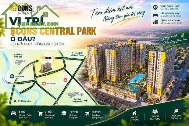 Căn hộ cao cấp giữa lòng Biên Hòa- BCONS CENTRAL PARK - 4