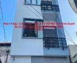 Bán Nhà 4 Tầng - Ngang 4.5m - Hẻm Ô Tô Sát Mặt Tiền KD Âu Cơ - Lạc Long Quân - 6.x Tỷ